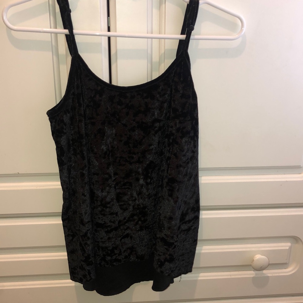 Velvet loss tank top